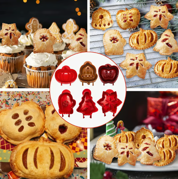 Cute Pocket Pie Molds Set