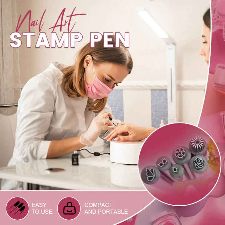 💥Last 3 days special offer!💥Lazlooz Nail Art Stamp Pen