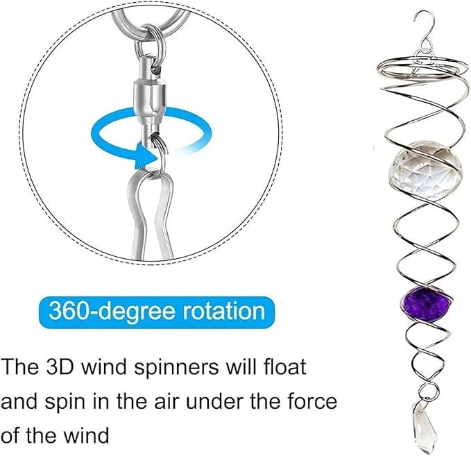 Unlock deeper harmony in your space — Add a second crystal and get 35% off! (13 Inch)🌈 Double the beauty, double the energy