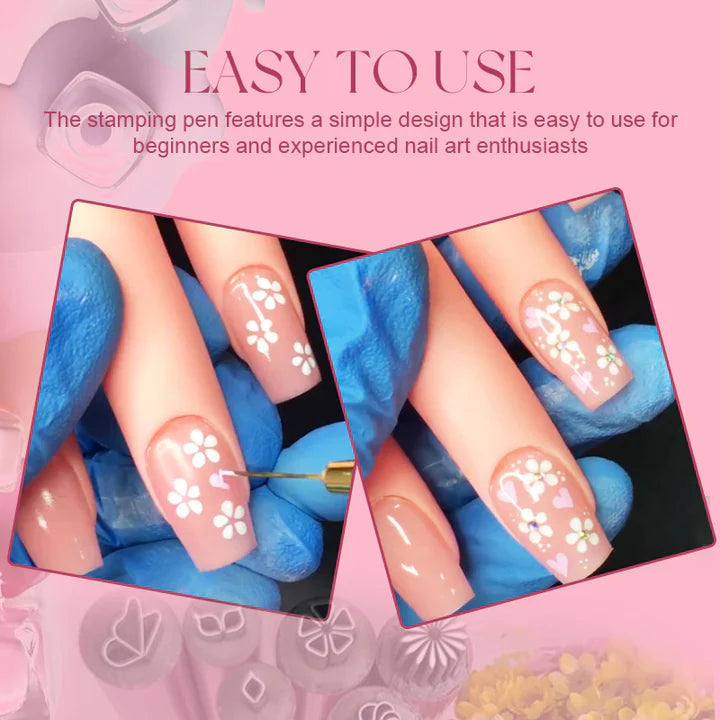 💥Last 3 days special offer!💥Lazlooz Nail Art Stamp Pen