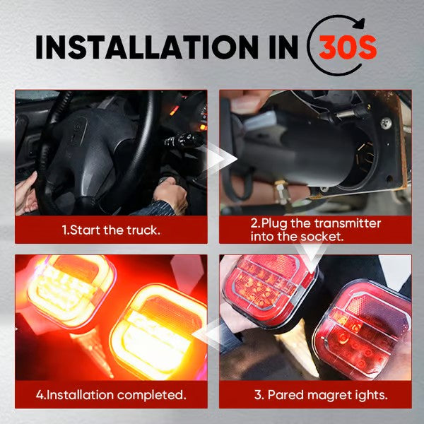 Last Day Promotion 49% OFF - ⚡1 PC Wireless Trailer Lights