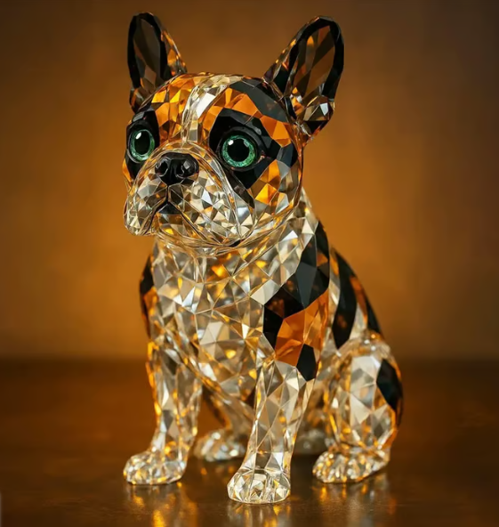 Crystal Animal Art Sculpture