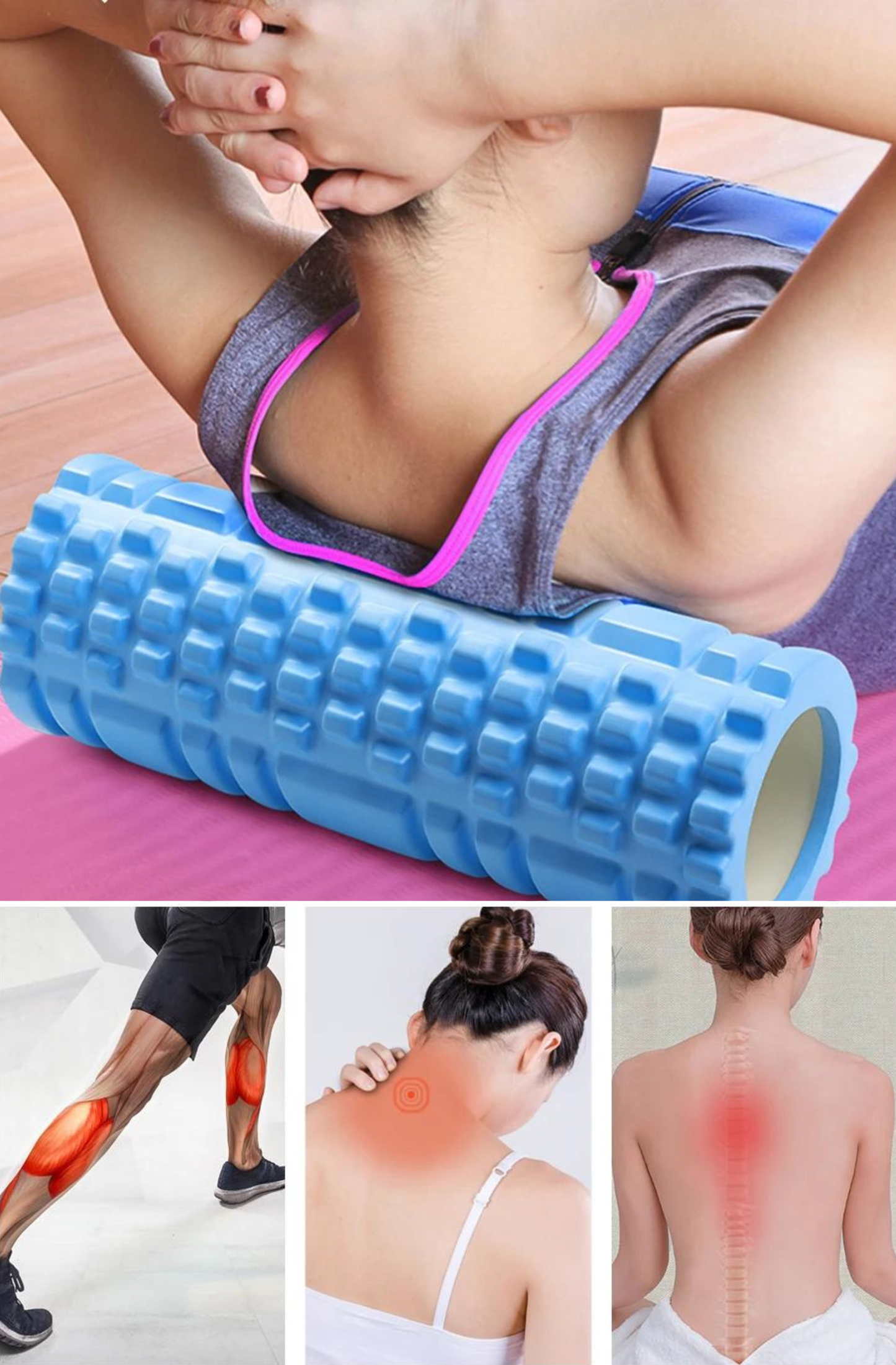 50% OFF TODAY ONLY! Ease Your Muscle Pain With Foam Roller