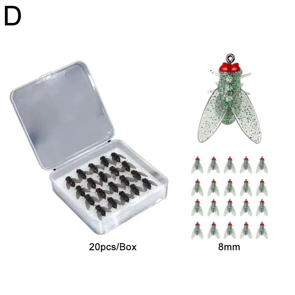 RoboFlies- My Realistic Flies for Big Catches! 🐟🎣 (Box of 20 flies)
