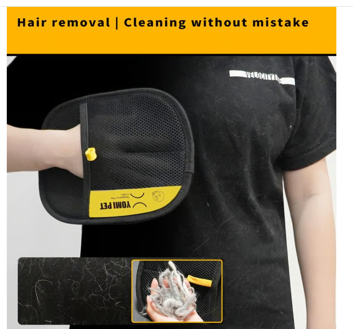 Pet Hair Magic Gloves
