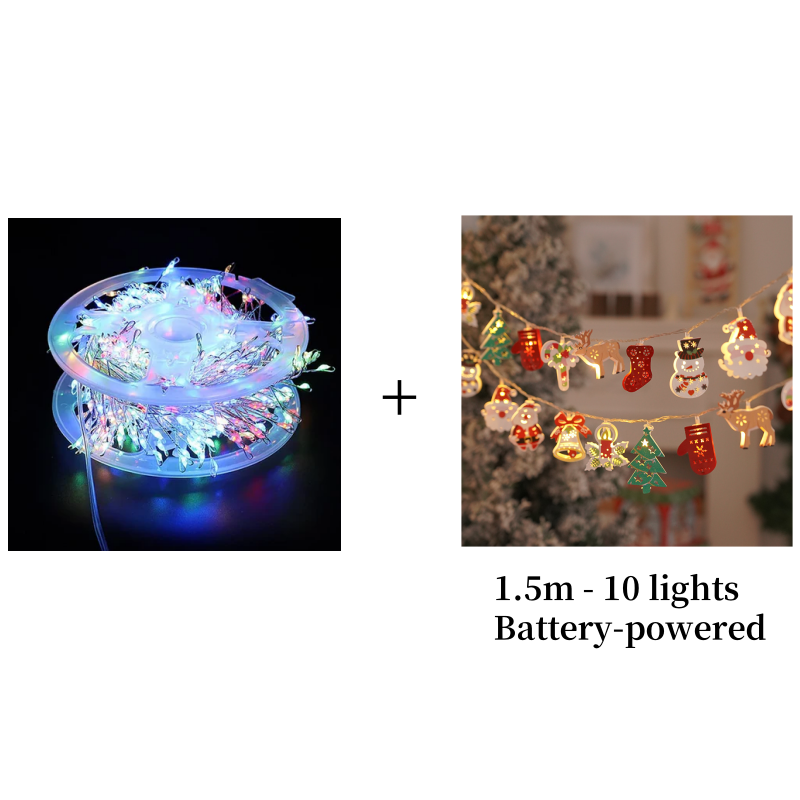 Twinkle Copper Glow Lights