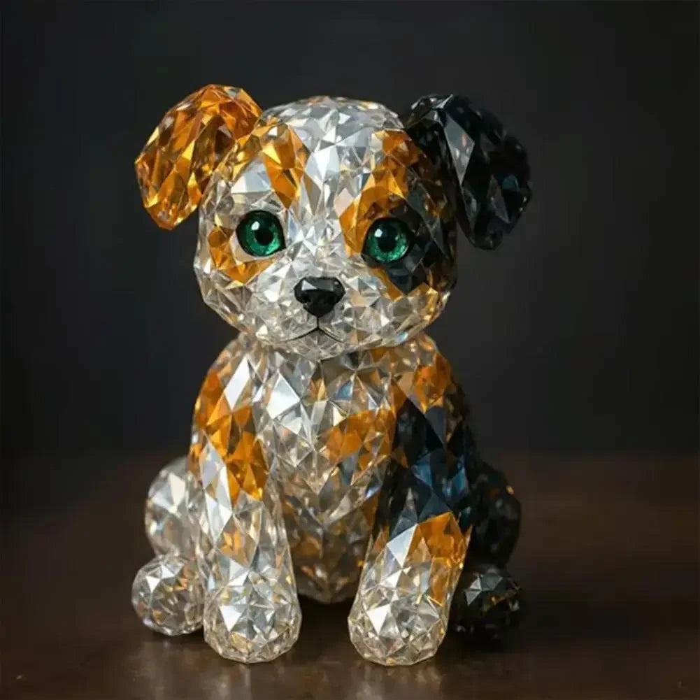 Crystal Animal Art Sculpture