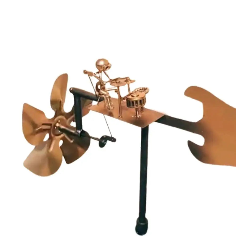 WindBeat Rockmill | Handmade Metal Music Wind Spinner