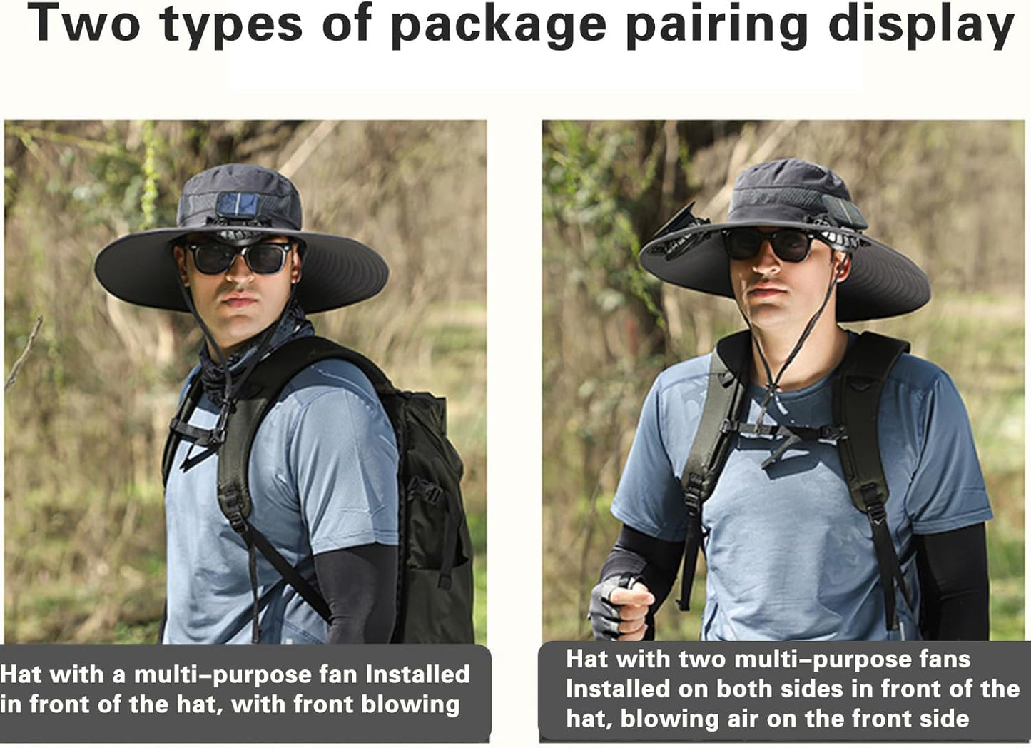 Breezy Solar Fan Hat