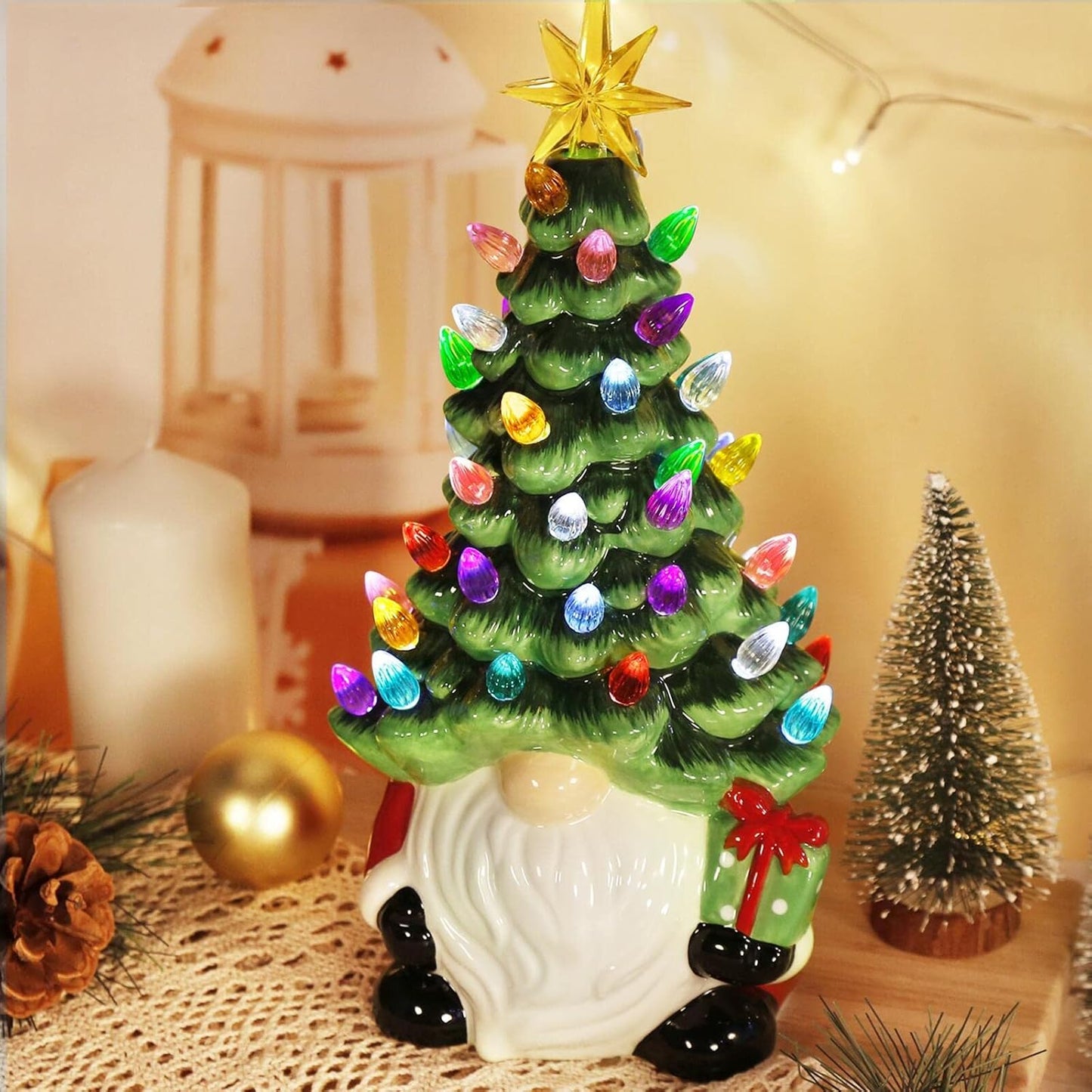 Gnome Glow Christmas Tree