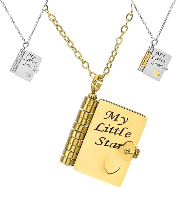 Daughter's Treasured Book Necklace