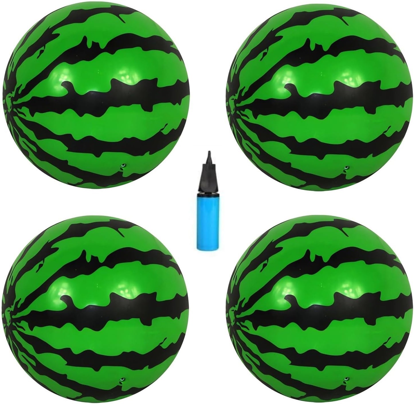 Add 4 balls & 1 × Inflatable pump