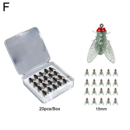 RoboFlies- My Realistic Flies for Big Catches! 🐟🎣 (Box of 20 flies)