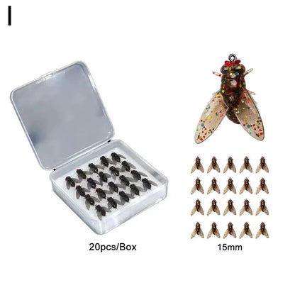 RoboFlies- My Realistic Flies for Big Catches! 🐟🎣 (Box of 20 flies)