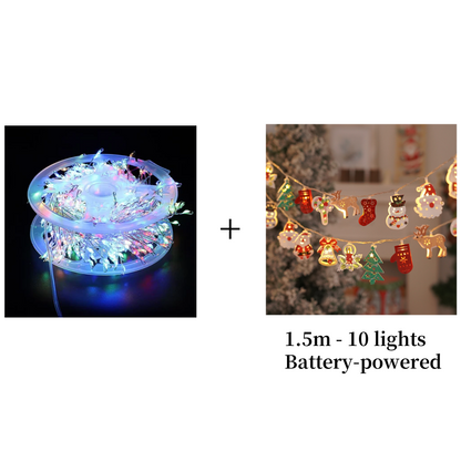 Twinkle Copper Glow Lights