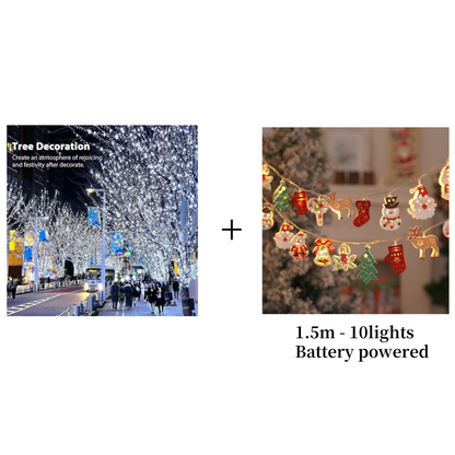 Twinkle Copper Glow Lights