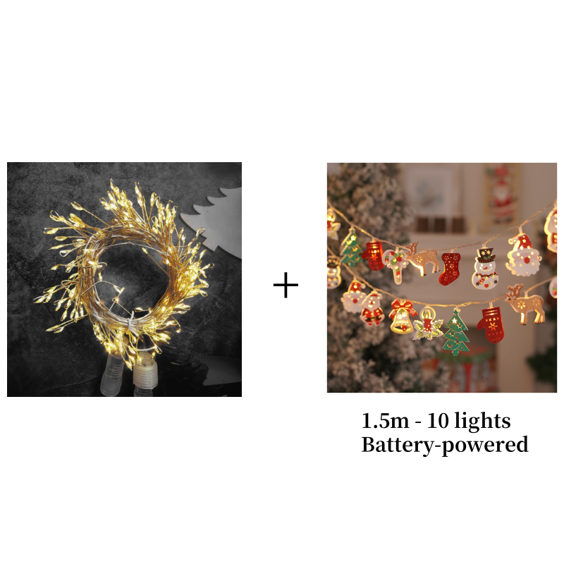 Twinkle Copper Glow Lights