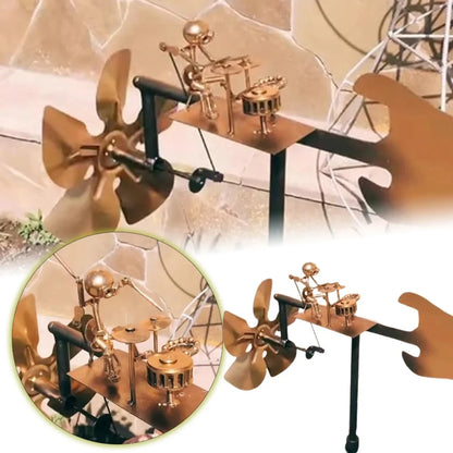 WindBeat Rockmill | Handmade Metal Music Wind Spinner
