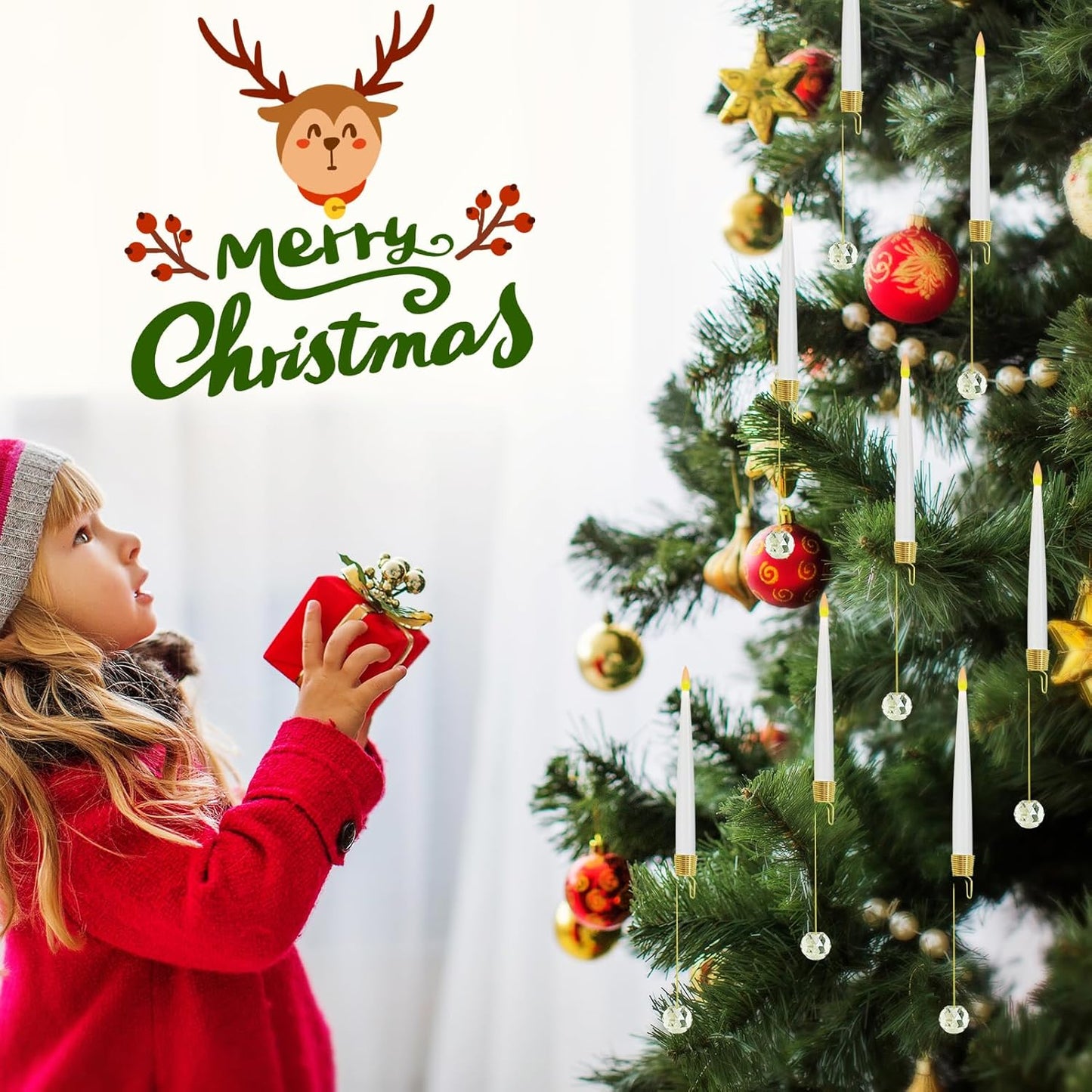 Remote Control Christmas Candle Lights (6 Pcs Led Candles)