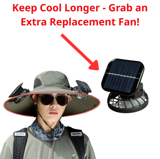Keep Cool Longer - Grab an Extra Replacement Fan!
