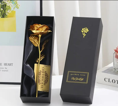 Add a Golden Rose – A Timeless Symbol of Your Love
