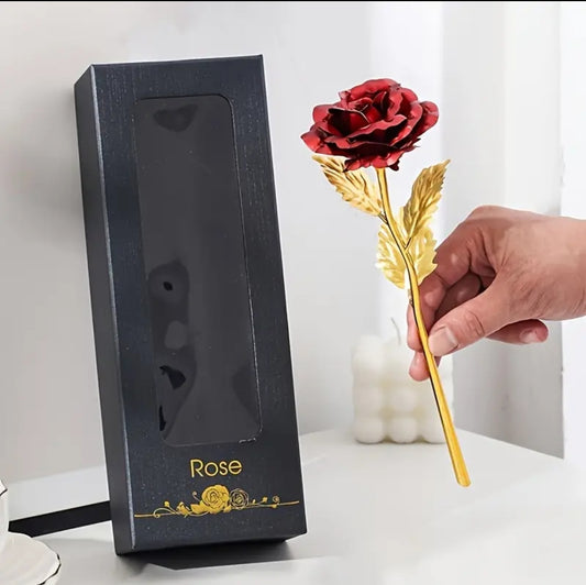 Add a Golden Rose – A Timeless Symbol of Your Love