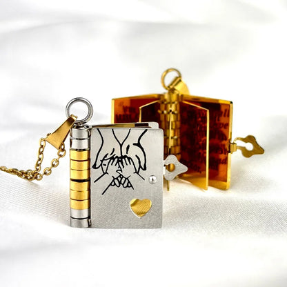 Daughter's Treasured Book Necklace